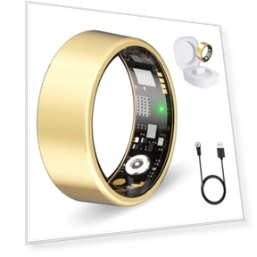 Smart Ring with Heart Rate, Blood Oxygen, Blood Pressure, Sleep and Step Tracker — Smart Rings, Nyweey