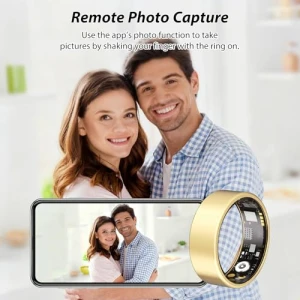 Smart Ring with Heart Rate, Blood Oxygen, Blood Pressure, Sleep and Step Tracker — Smart Ring, Nyweey