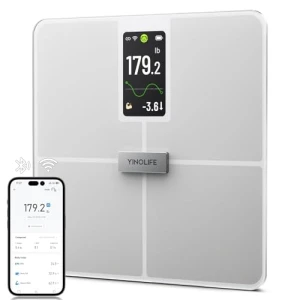 Smart Scale for Body Weight, BMI, Body Fat, Muscle Mass — Smart Scale, YINOLIFE