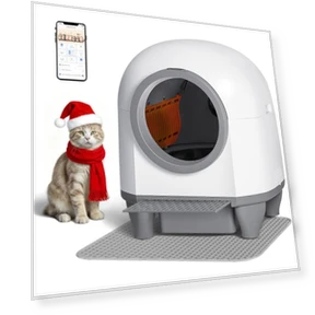 Automatic Self-Cleaning Litter Box — Waste Bins, GUNJI