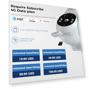 Cellular Security Camera Solar Powered — Outdoor Security Cameras, Hiseeu