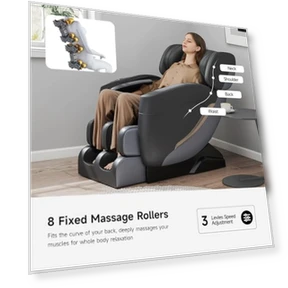 Massage Chair Full Body Zero Gravity Recliner — Back Relief Solutions, SMAGREHO