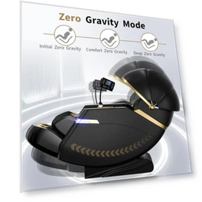 New 4D Smart Massage Chair - Zero Gravity S-L Full Body Massage Sofa/Recliner — Back Relief Solutions, SOMANOVA