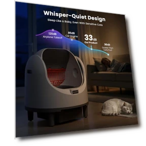 Self Cleaning Litter Box — Waste Bins, Bashaw