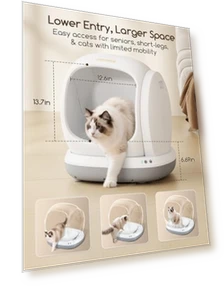 Self Cleaning Litter Box — Waste Bins, Meowant