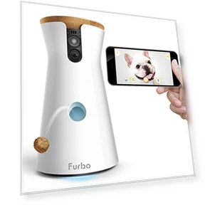 Treat Tossing, Full HD WiFi Pet Camera with 2-Way Audio — Cameras & Monitors, Furbo