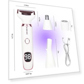 Wet & Dry Electric Razor — Body Groomers, Beanify