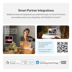 WiFi Smart Garage Door Opener with Wireless Keypad, Genie