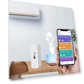 WiFi Thermometer Hygrometer Sensor — Home Climate Control, PHOVOLT