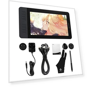 Drawing Tablet with Screen — Styluses & Digital Pens, GAOMON