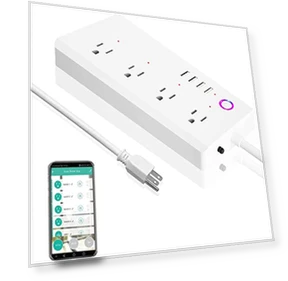 Smart Plug Power Strip with Surge Protection — Power Guardians, XENON