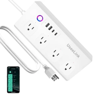 Smart Power Strip with Surge Protection — Smart Plug, XENON