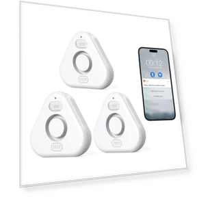 Water Leak Detector with App Alerts — Water Leak Detection Systems, MOXIV