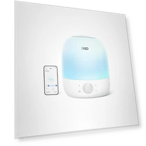Cool Mist Humidifier with RGB Night Light and Sleep Trainer — Air Moisturizers, Dreo