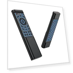 Dual Mode Backlit Air Mouse Wireless Keyboard Remote Control — Projector Remote Controls