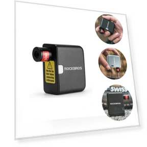 Mini Portable Bike Electric Air Pump — Inflation Devices, ROCKBROS