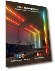 RGBIC LED Strip Lights with Covers — LED Strips, Govee