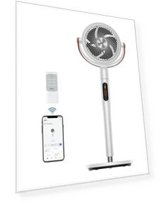 Smart Oscillating Pedestal Fan — Ceiling Fans, Dreo