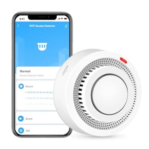 Smart Smoke Detector Fire Alarm, Gaoducash