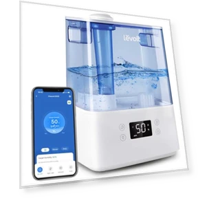 Ultrasonic Smart Top Fill Humidifier — Air Moisturizers, LEVOIT