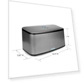 Upgraded Stadium Wi-Fi Bluetooth Smart Hi-Fi Speaker with Alexa Built-in — Built-In Audio Solutions, RIVA