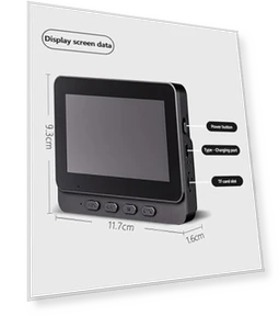 Wireless Doorbell Camera with Screen — Security Cameras, Winnes