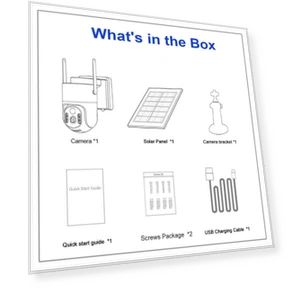 Wireless Security Camera System with Solar Panel — Outdoor Security Cameras, ESCAM