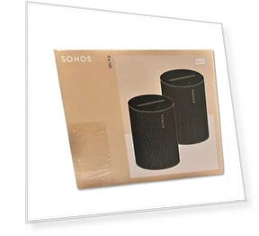Wireless Voice-Controlled Alexa Enabled Smart Speaker - 2 Pack Bundle Set — Portable Audio, Sonos