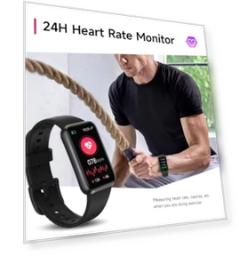 Fitness Tracker Smart Band — Wearable Accessories, USMECBL