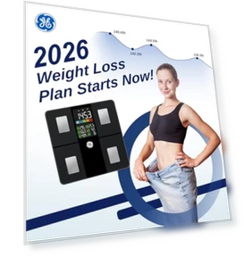 Smart Bathroom Scale with Body Composition Analysis — Body Composition Analysis, GE