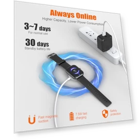 Smart Watch with Bluetooth Calling and Fitness Tracking — Smartwatches, Coucur