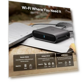 Dual-Band Wi-Fi 6 Travel Router — Modem Router Combos, TP-Link