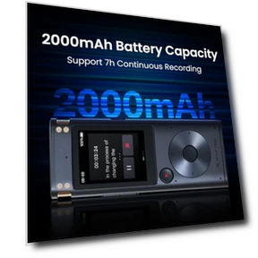 Portable AI Voice Recorder with Playback — Voice Recognition & Productivity Software, iFLYTEK