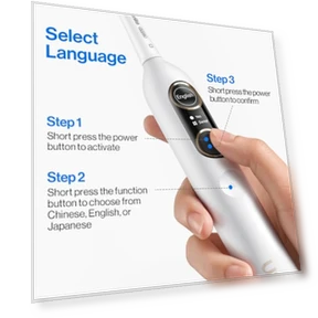 Rechargeable Electric Toothbrush with Smart Display — Sonic Electric Toothbrushes, usmile