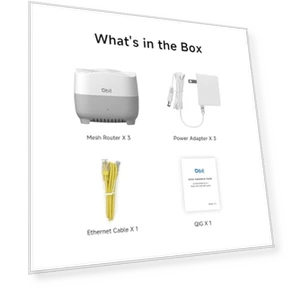 WiFi 6 Mesh System — Routers, DBIT