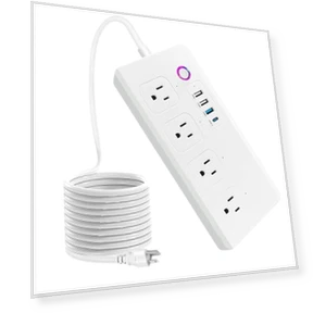 WiFi Smart Power Strip Surge Protector Extension Cord — Power Solutions & Surge Protection, Jinvoo
