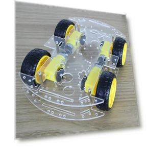 4WD Smart Car Chassis Robot Kit — Robotics Foundations, HomeAssistant