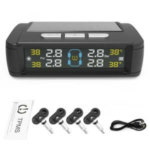 Car Tire Pressure Monitoring System with External Sensors — TPMS, AINYSZIN Automotive Parts