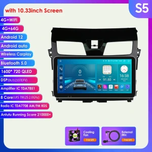 Carplay 4G-LTE 2Din Android Automotive Radio — Car Infotainment System, Hizpo