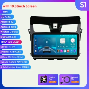 CarPlay 4G-LTE 2Din Android Automotive Radio — Car Infotainment System, Hizpo