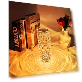 Crystal Table Lamp — Overhead Lighting, LongGe Factory