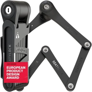 FoldyLock Compact Folding Bike Lock, Seatylock