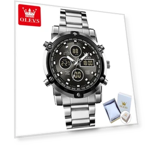 Men's Multi-Functional Smart Sports Electronic Waterproof Watch — Smartwatches, OLEVS