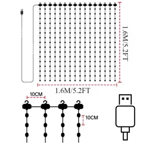 Programmable RGBIC Christmas Lights String — LED Strip Lights, Mellow Home