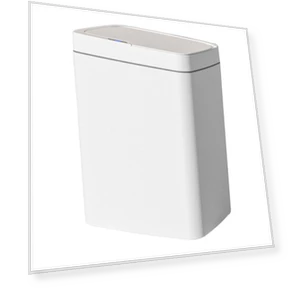 Smart Trash Can for Bathroom — Waste Management Solutions, Fancy Homeware