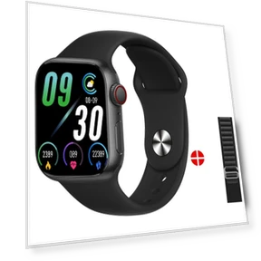 Smartwatch with Wireless Charging, Heart Rate Monitor, Fitness Tracker — Smartwatches, Kimi Mall