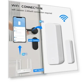 WiFi Door Window Sensor — Sensors, IHSENO
