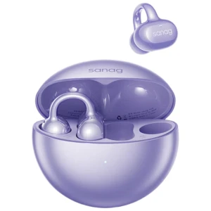 AI Ear Clip Open-Ear Bluetooth Headphones — Wireless Earbuds, SANAG