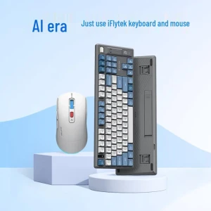 AI Mechanical Keyboard and Mouse Set — Bluetooth Keyboard, iFLYTEK
