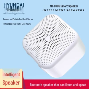 AI Portable Bluetooth Bass Speaker — Smart Speaker, Hyundai